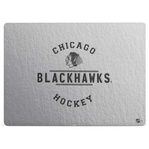 NHL Chicago Blackhawks Black Text Surface Laptop 2 Skin